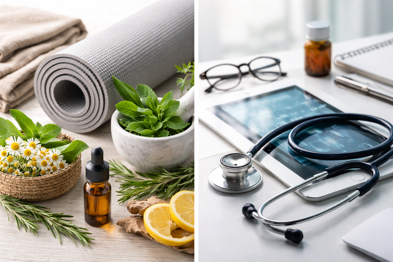 Natural Wellness vs Modern Medicine